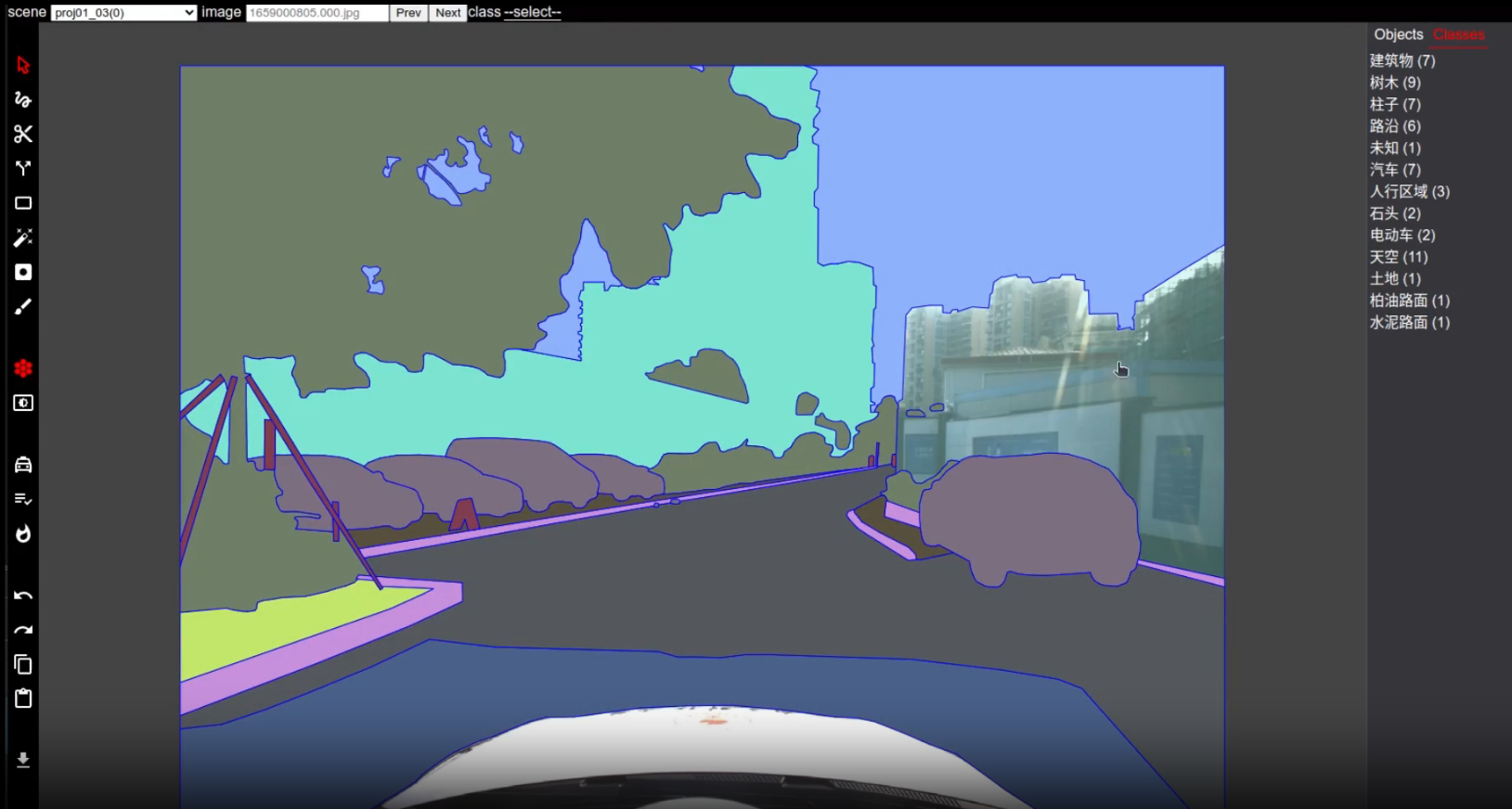 semantic segmentation tool